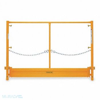 BIL-JAX Scaffold Guard Rail 5 ft L 42 in H, 5AA91