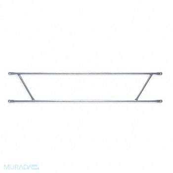 BIL-JAX Scaffold Guard Rail 7 ft L 24 in H, 5AA92