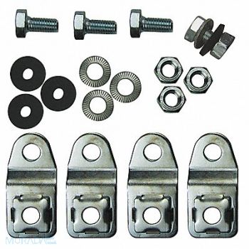 RITTAL Wallmount Kit KL/JB Carbon Steel, 5AAJ1