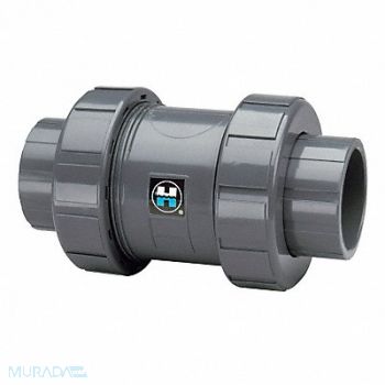 HAYWARD Union Check Valve CPVC 6 Flange, 5AAX5