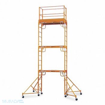 BIL-JAX Scaffold Tower 20-1/2 ft H Steel, 5AB12