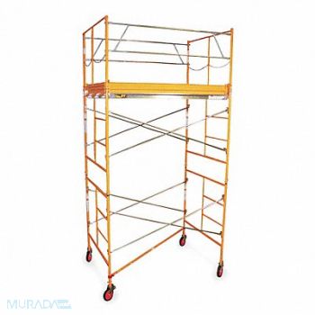 BIL-JAX Scaffold Tower 10 ft H Steel, 5AB18
