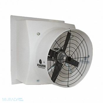 SCHAEFER Agr ExtFn 24In Bld Dia Plyetl 115/230V, 5AFD6