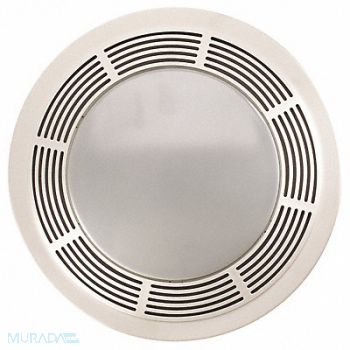 BROAN Bthrm FN 4In Duct Dia Galv Steel 120 V, 5AFH5