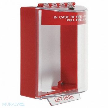 SAFETY TECHNOLOGY INTERNATIONAL Pull Station Guard Surface 4 D, 5AFX9