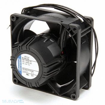 EBM-PAPST Axial Fan Square 92 mm H 86 CFM, 5AFY7