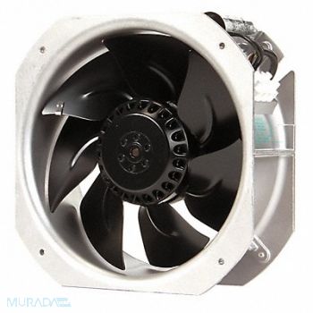 EBM-PAPST Axial Fan Square 225 mm H 606 CFM, 5AGC8
