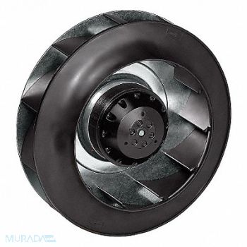 EBM-PAPST Motorized Impeller 10In Dia Steel 230 V, 5AGH0