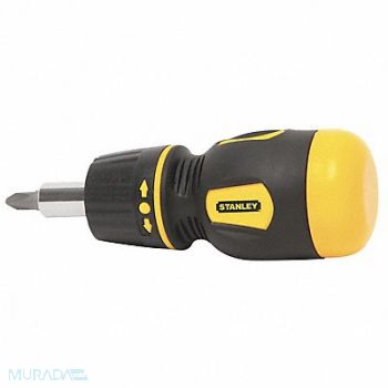 STANLEY Multi-Bit Screwdriver NumBits 6, 5AHC5