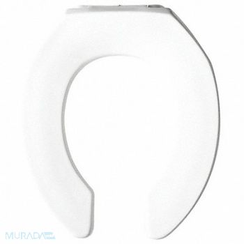 BEMIS Toilet Seat Round Bowl Open Front White, 5AV26