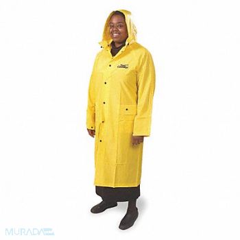 CONDOR D2282 Rain Coat Unrated Yellow 4XL, 1FBB4