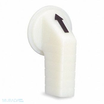 SCHNEIDER ELECTRIC Switch Knob Extended Lever White 30mm, 5B442