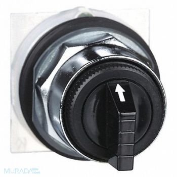 SCHNEIDER ELECTRIC Non-Illum Selector Swtch 30mm 3 Pos Levr, 5B498