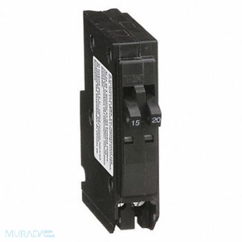 SQUARE D Circuit Breaker 20A Plug In 120/240V 1P, 5B728