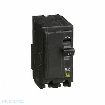 SQUARE D Circuit Breaker 35A Plug In 120/240V 2P, 5B743
