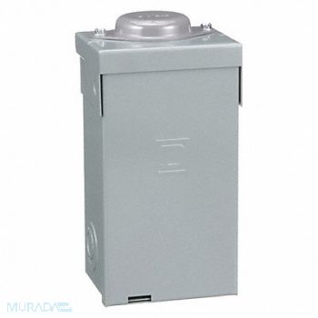 SQUARE D Load Center 40A Lug 1 Phase 2 Spaces, 5B756