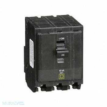 SQUARE D Circuit Breaker 35A Plug In 120/240V 3P, 5B761