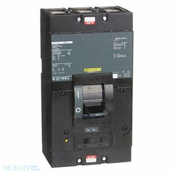 SQUARE D Circuit Breaker 300A 3P 600VAC LAL, 5B916
