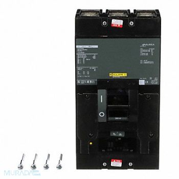 SQUARE D Circuit Breaker 350A 3P 600VAC LAL, 5B917