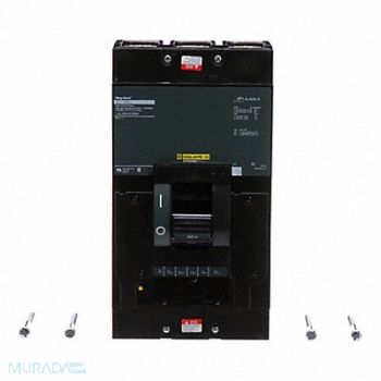 SQUARE D Circuit Breaker 400A 3P 600VAC LAL, 5B921