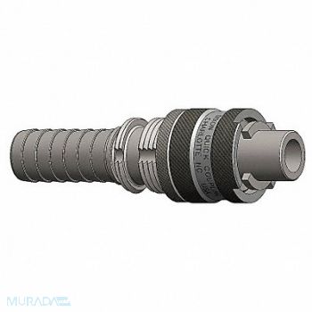 DIXON VALVE COUPLING Quick Connect Plug 1/2 Body 3/4 Barb, 5CGK8