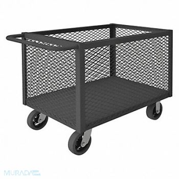 GRAINGER APPROVED 4 Sided Box Cart 2000 lb., 5CHH1