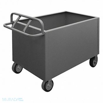 GRAINGER APPROVED 4 Sided Box Cart 2000 lb., 5CHH4