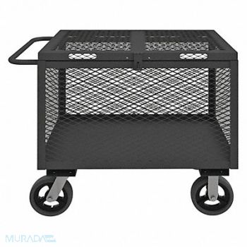 GRAINGER APPROVED 4 Sided Box Cart 2000 lb., 5CHH6