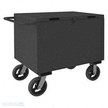 GRAINGER APPROVED 4 Sided Box Cart 2000 lb., 5CHJ3