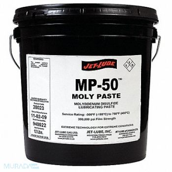 JET-LUBE Moly Paste 1 Gal Pail, 5CHT6