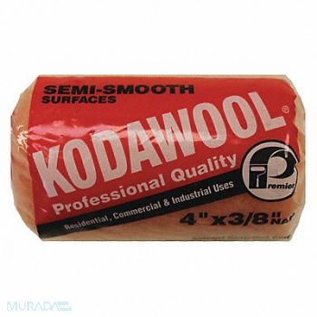 PREMIER Roller Cover 4 L 3/8 Nap Polyester/Wool, 5CVP1