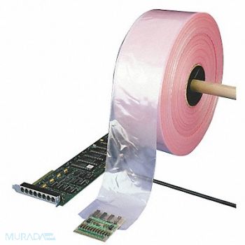 GRAINGER APPROVED Poly Tubing Anti-Static 6 mil 24 in W, 5CYL5