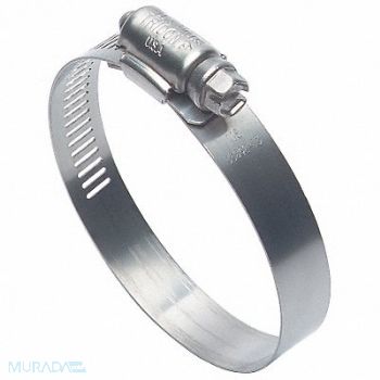 GRAINGER APPROVED Worm Gear Clamp 1/2 W 3 53/64 ID PK200, 5CZD2