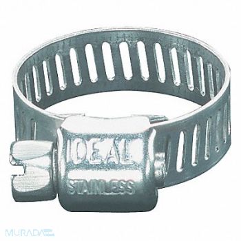 GRAINGER APPROVED Worm Gear Hose Clamp 5/16 W 1.75 ID PK10, 5CZD9