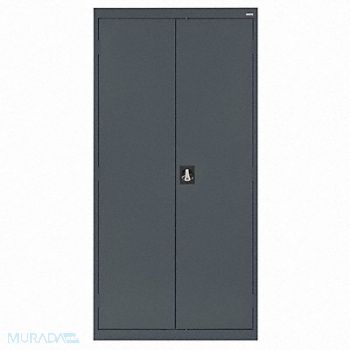 SANDUSKY Storage Cabinet 72 x36 x18 Gray 4Shlv, 9LGT9