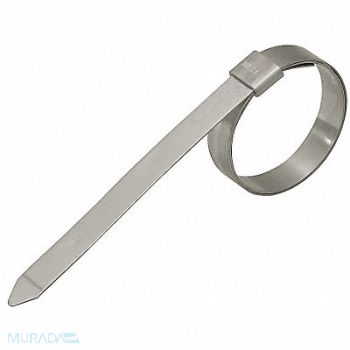 BAND-IT Band Clamp 1/2 W Lip-Lock 7/8 MaxOD PK24, 5DLH1