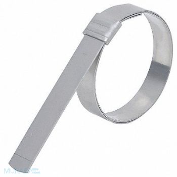 BAND-IT Band Clamp 5/8 W Lip-Lock 1 7/8 OD PK24, 5DLH4