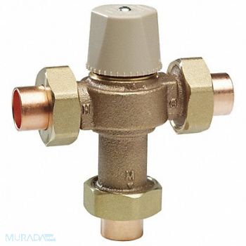 WATTS Mixing Valve Brass 0.5 to 20 gpm, 5DMF1