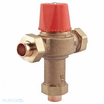 WATTS Mixing Valve Brass 0.5 to 23 gpm, 5DMF5