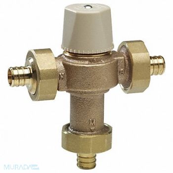 WATTS Mixing Valve Brass 20 gpm At 125 psi, 5DMF9