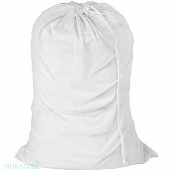 HONEY-CAN-DO Laundry Bag White Mesh, 5DMN3