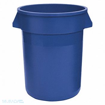 TOUGH GUY D5945 Utility Container 44 gal Blue, 5DMU3