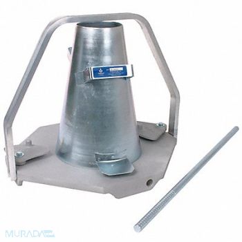 GRAINGER APPROVED Slump Cone Test Set Portable, 5DPD7