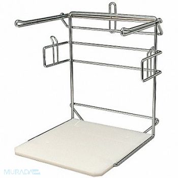 GRAINGER APPROVED Bag Rack Dispenser Countertop 12 in W, 5DUT6