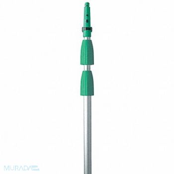 UNGER Telescoping Pole 144 in L Green, 5DUU6