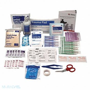 FIRST AID ONLY First Aid Kit Refill Bulk 106 Pcs 25 Ppl, 5DXX3