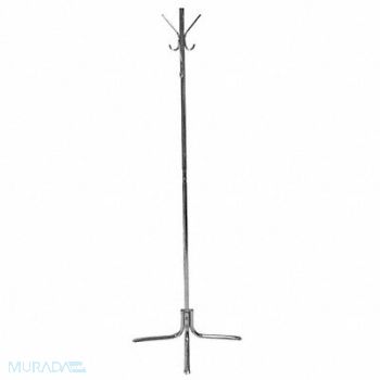 GRAINGER APPROVED Coat Rack Floor Stand Tree, 5DYA5