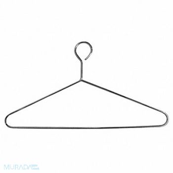 GRAINGER APPROVED Coat Rack Hanger Closed Hook PK12, 5DYC0