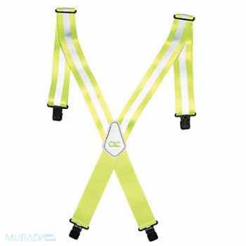 CLC Suspenders Yellow Lime Universal, 5DYK6