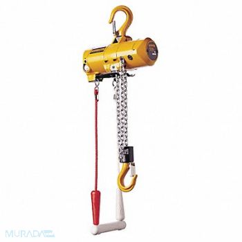 HARRINGTON Air Chain Hoist 500 lb Cap. 20 ft Lift, 5DZG3